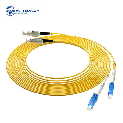 cavo di toppa a fibra ottica di 65dB APC, simplex del PVC e cavo a fibre ottiche duplex